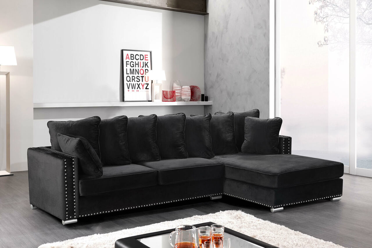 2012 Black Sectional