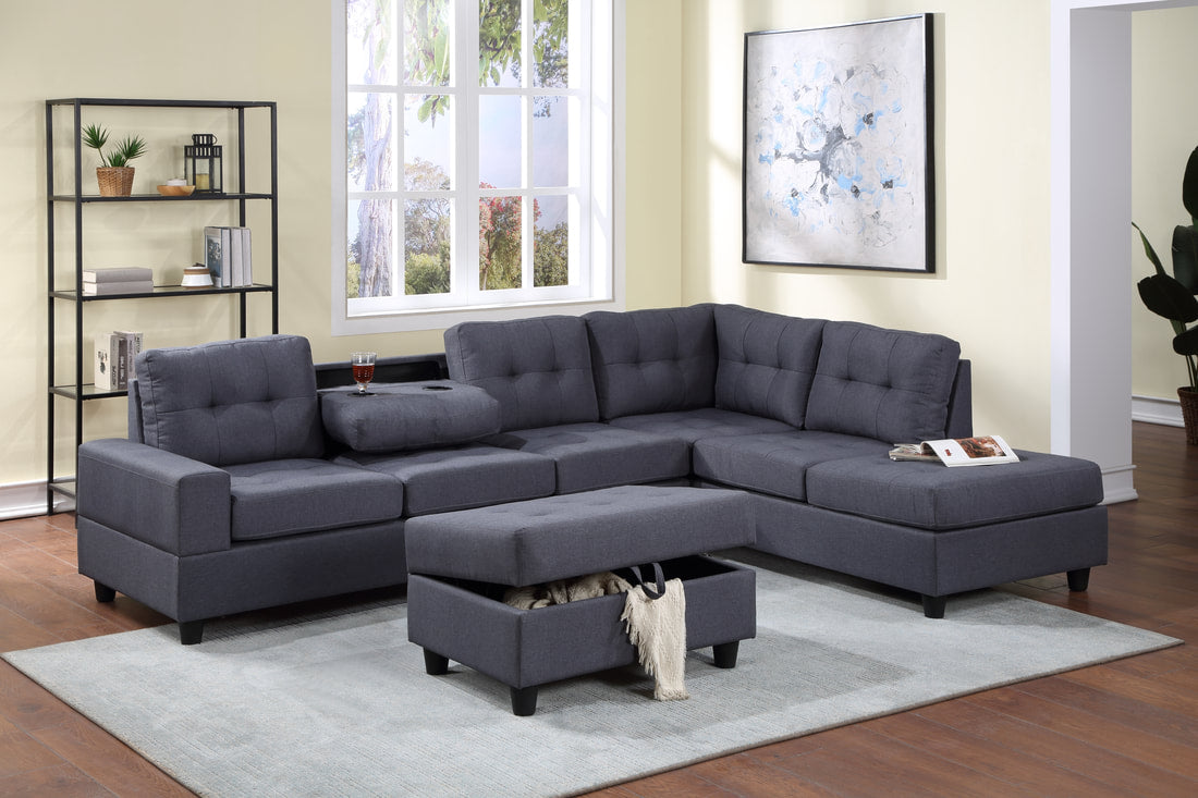 31Heights - Sectional + Ottoman Set **NEW ARRIVAL**