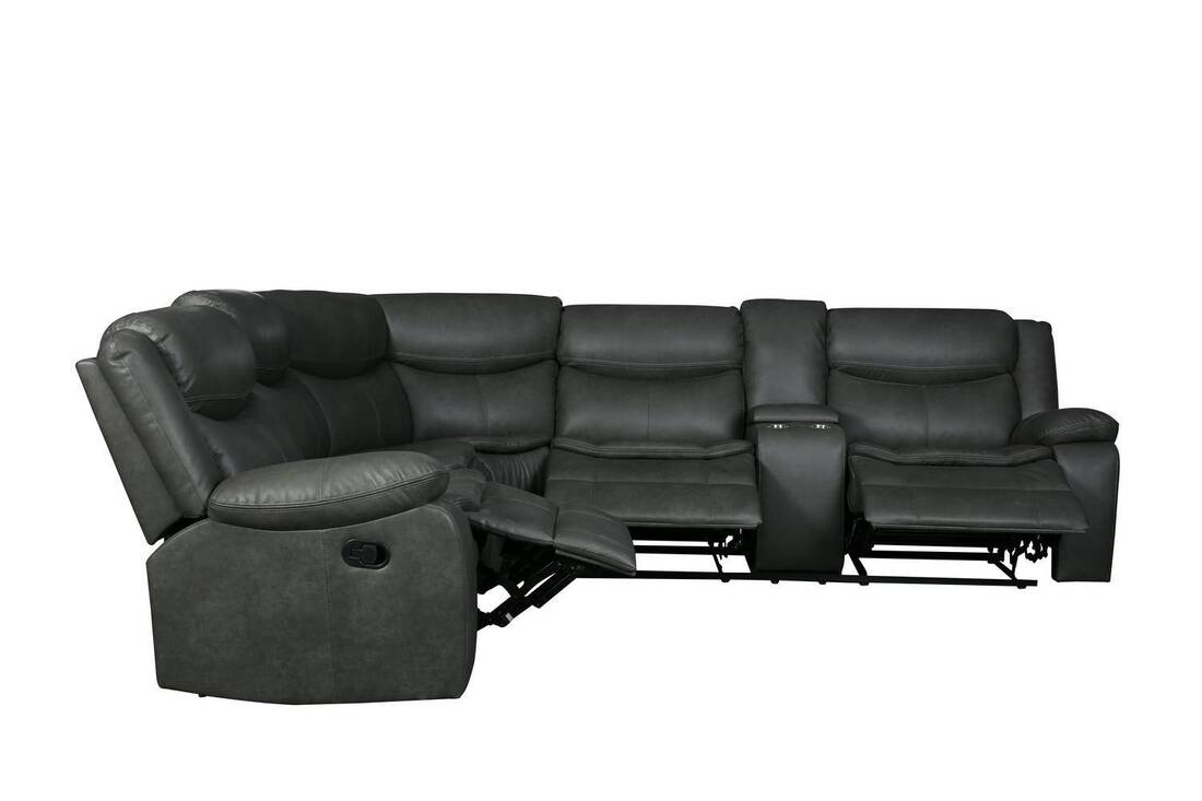 6967 Grey - Motion Sectional **NEW ARRIVAL**