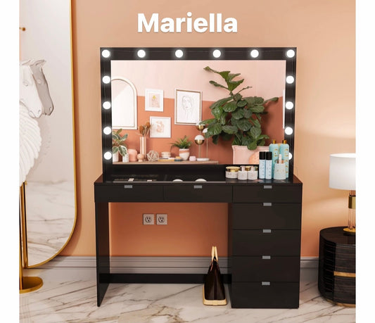 Mariella Black Vanity
