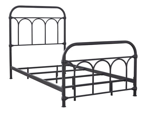 B280-671 Twin Metal Bed