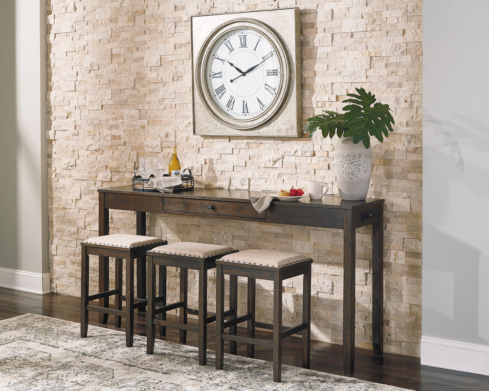 Ashley - D397 Counter Height Table & Barstools