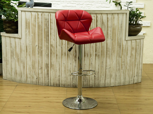 HHC2201 (Red) Bucket Seat Barstool