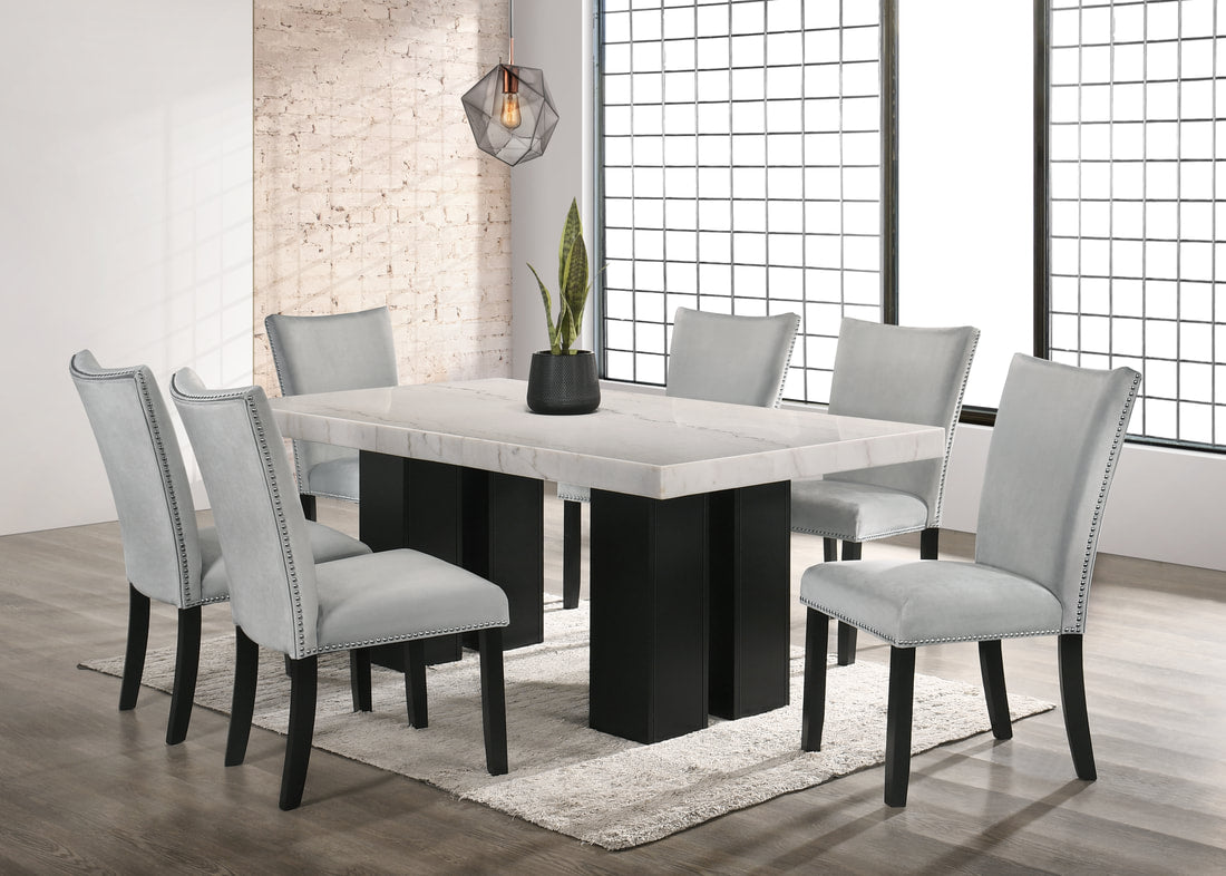 Finland Grey - Table & 6-Chairs **New Arrival**