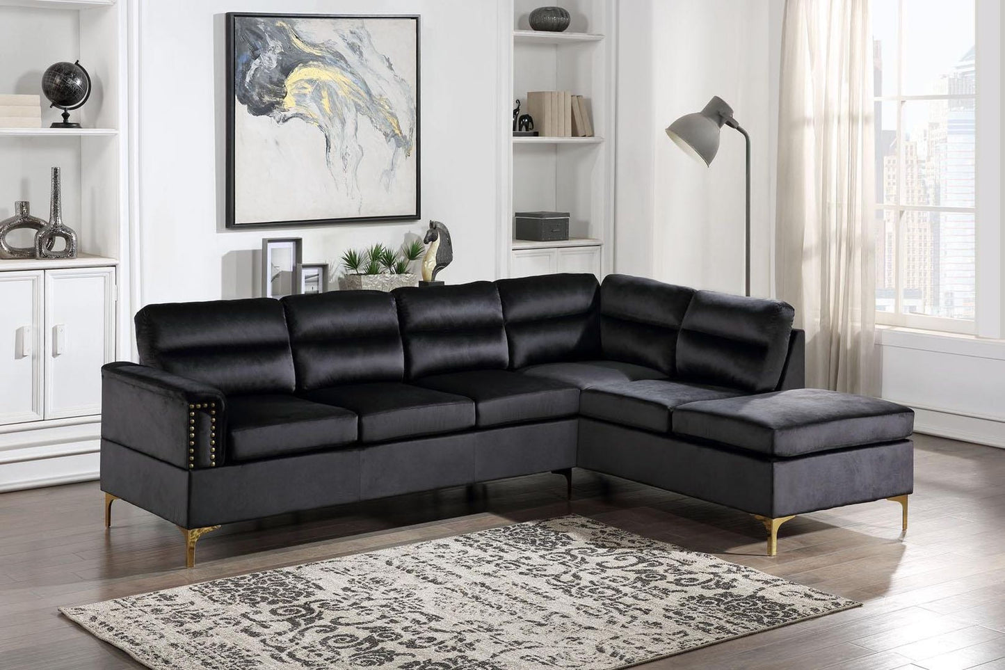 Vogue Grey Sectional