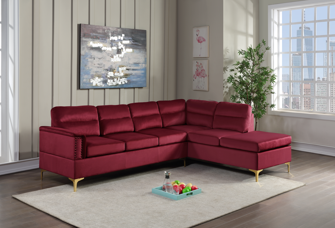 Vogue - Red Sectional